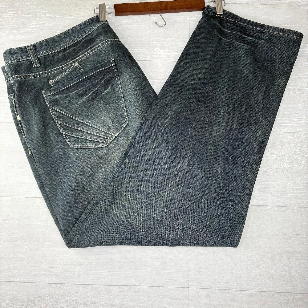 Akademiks Wide Leg Jeans size 42x32. - Picture 13 of 13
